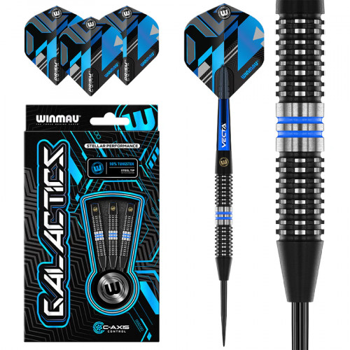 Winmau Galactics 90% Tungsten 24g Çelik Uçlu Dart Oku