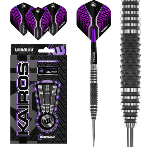 Winmau Kairos 90% Tungsten Çelik Uçlu Dart Oku