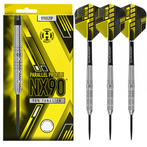 Harrows NX90 Parallel 90% Tungsten Çelik Uçlu Dart Oku
