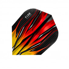 Harrows Fire Dart Flight'ı - Kırmızı / Sarı