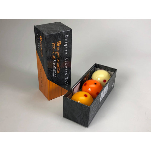 Aramith Pro-Cup Challenge 6 Noktalı Karambol Top Seti Aramith Pro-Cup Challenge 6 Noktalı Karambol Top Seti