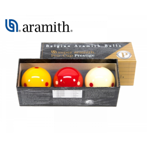 Super Aramith Pro-Cup Prestige Profesyonel Karambol Top Seti (61.5 mm)