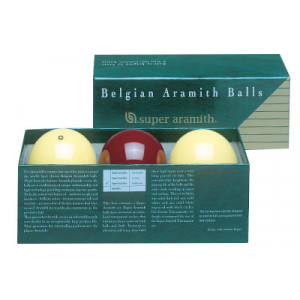 Super Aramith Traditional 3-Bant Karambol Top Seti (61.5 mm)