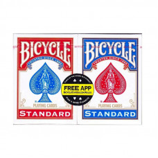 Bicycle Standart İskambil Destesi – 2'li Paket (Kırmızı/Mavi)