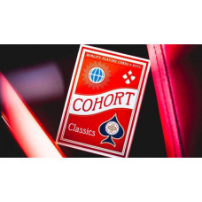 Ellusionist Cohorts İşaretli İskambil Destesi (Kırmızı)