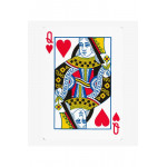 Tally-Ho Fan Back İskambil Destesi - Kırmızı