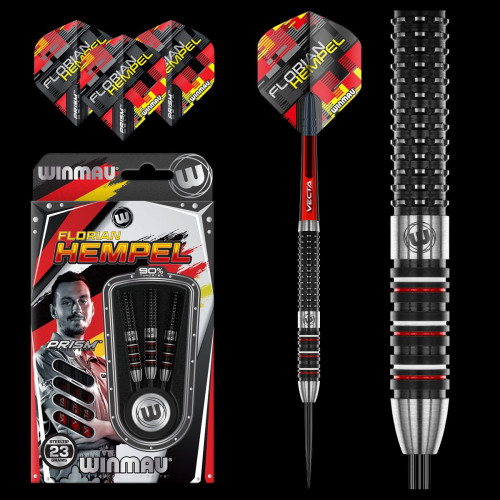 Winmau Florian Hempel 90% Tungsten Çelik Uçlu Dart Oku