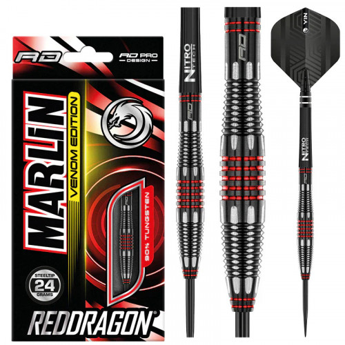 Marlin Venom 90% Tungsten 24g Steel Tip Dart Oku