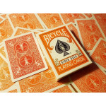 Bicycle Rider Back Turuncu İskambil Destesi