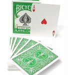 Bicycle Rider Back Yeşil İskambil Destesi