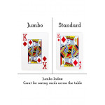 Bicycle Rider Back International Jumbo Index İskambil Destesi - Kırmızı