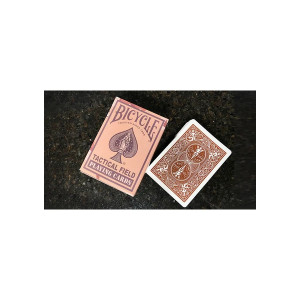 Bicycle Tactical Field Brown Oyun Kartları