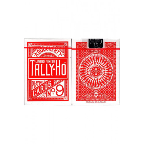 TALLY-HO Circle Back Kırmızı Oyun Kartları