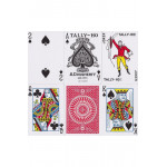 TALLY-HO Circle Back Kırmızı Oyun Kartları