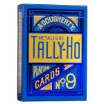 Tally‑Ho MetalLuxe Mavi Oyun Kartları