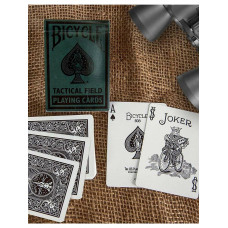 Bicycle Tactical Field Yeşil Oyun Kartları