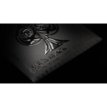 Aqua Black Invisible İskambil Kağıtları