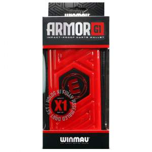 Winmau Armor G1 Dart Oku Kılıfı - Kırmızı, Siyah