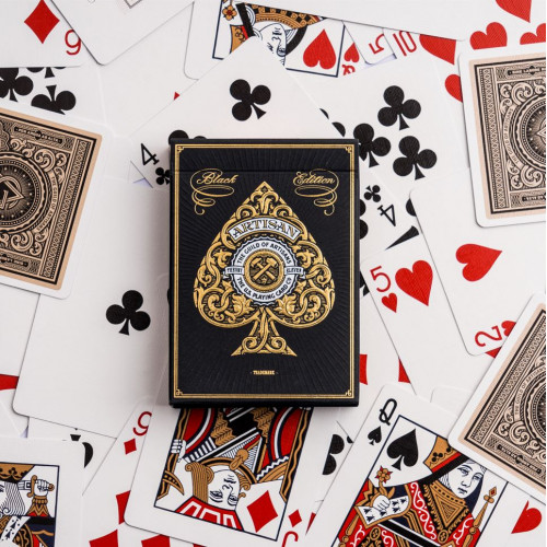 Artisan Black Oyun Kartları – Theory11