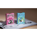 Bicycle Cat (Pink) Playing Cards