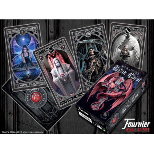 Fournier Profesyonel Gothic Tarot Kartı – Anne Stokes Fournier Profesyonel Gothic Tarot Kartı – Anne Stokes