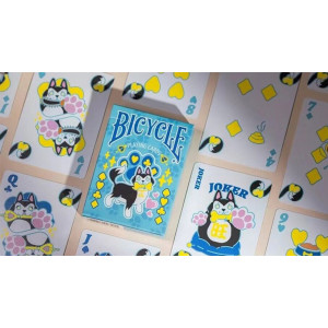 Bicycle Dog (Blue) Playing Cards 