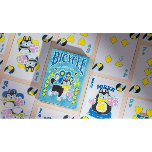 Bicycle Dog (Blue) Playing Cards 