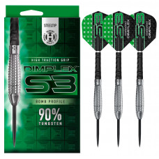 Harrows Dimplex S3 Bomb 90% Tungsten Çelik Uçlu Dart Oku