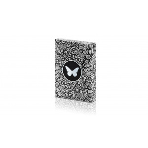 Limited Edition Butterfly Playing Cards Marked (Black & White) 