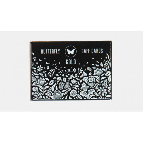 Gaff Pack for Butterfly Playing Cards Marked (Black & Gold) 