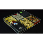 Carat X3x2 Kart Kutusu – 6 Deste Kapasiteli Şeffaf Akrilik Kutu