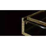 Carat X3x2 Kart Kutusu – 6 Deste Kapasiteli Şeffaf Akrilik Kutu