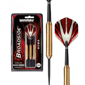 Winmau Broadside Pirinç Çelik Uçlu Dart Oku