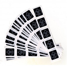 Deck Seal BLACK (100 SEALS) by US Playing Card Company