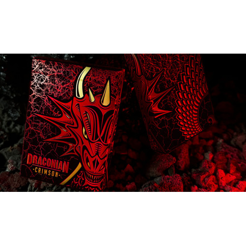 Draconian Crimson Oyun Kartları – Midnight Cards