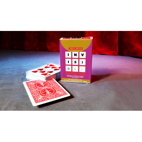 Invisible Deck Bicycle Red – Sihirli Kart Deste Invisible Deck Bicycle Red – Sihirli Kart Deste