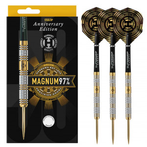 Harrows Magnum 50. Yıl Özel Serisi 97% Tungsten Çelik Uçlu Dart Oku