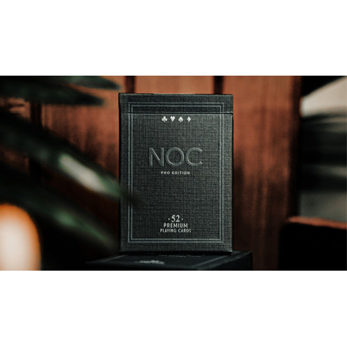 NOC Pro 2021 Jet Black Oyun Kartları NOC Pro 2021 Jet Black Oyun Kartları