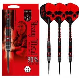 Harrows Ryan Searle "Heavy Metal" 90% Tungsten Çelik Uçlu Dart Oku