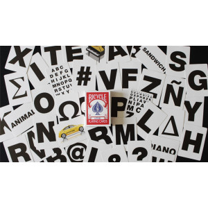 Bicycle Special Letters Red Playing Cards + 10 Online Etki