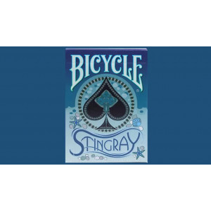 Bicycle Stingray Teal Playing Cards