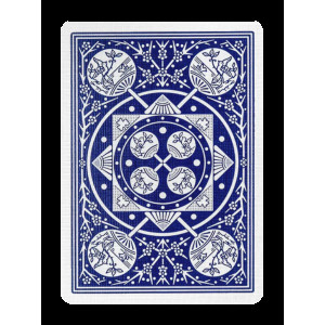 Tally-Ho Fan Back Poker Boyutu Mavi Oyun Kartları