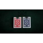 Tally-Ho Fan Back Poker Boyutu Mavi Oyun Kartları