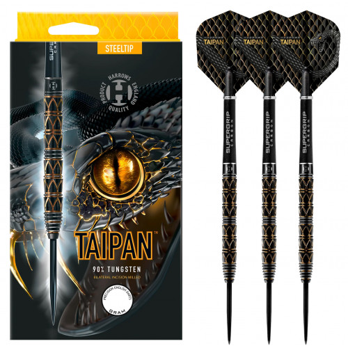 Harrows Taipan 90% Tungsten Çelik Uçlu Dart Oku