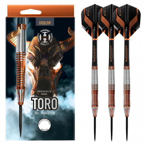Harrows Toro 90% Tungsten Çelik Uçlu Dart Oku