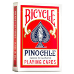 Bicycle Pinochle Kırmızı Oyun Kartları