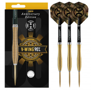 Harrows V-Wing 50. Yıl Özel Serisi 90% Tungsten Çelik Uçlu Dart Oku